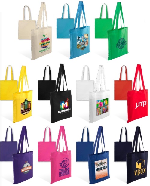 Branded Cotton Shoppers