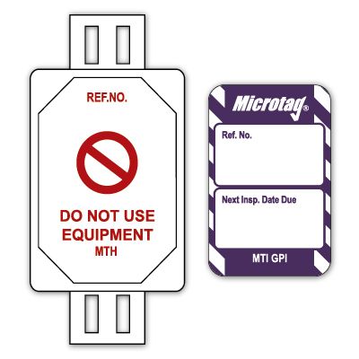 Microtag® Tag for Steps & Stools - Next Inspection Date Due (Pack of 20)