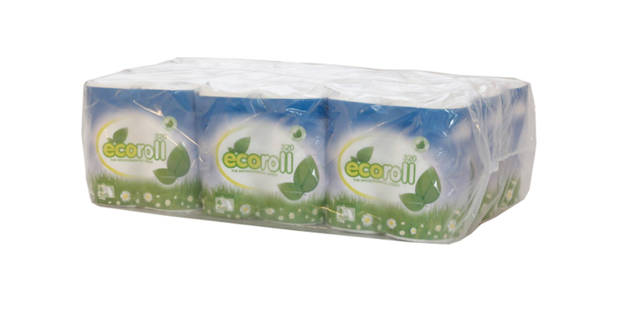 Toilet Rolls (2ply white) Ecoroll