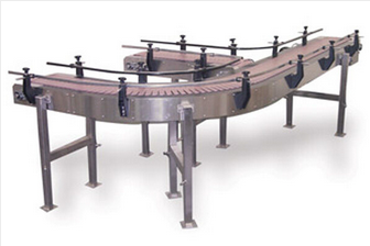 M900 Stainless Steel Slat Top Chain Conveyors