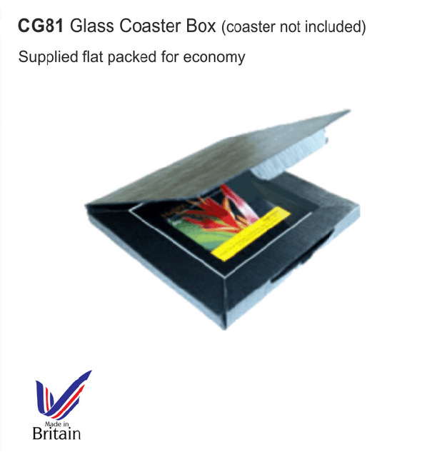 CG81 Glass Coaster Box