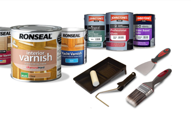 Paints, Varnishes, Oils & Stains