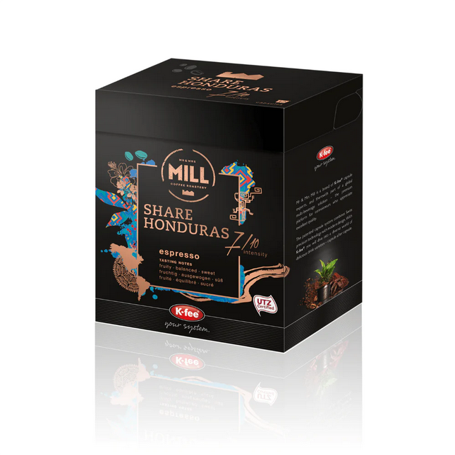 K-fee Mr & Mrs Mill 'Share Honduras' Espresso Capsules 