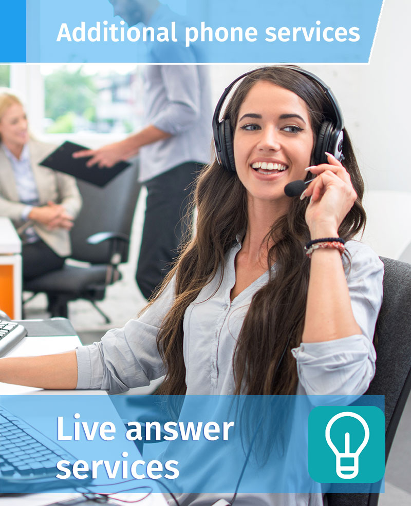 Live Answer Services and Call Receptionist Services