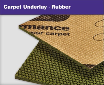 Carpet Underlays - Rubber