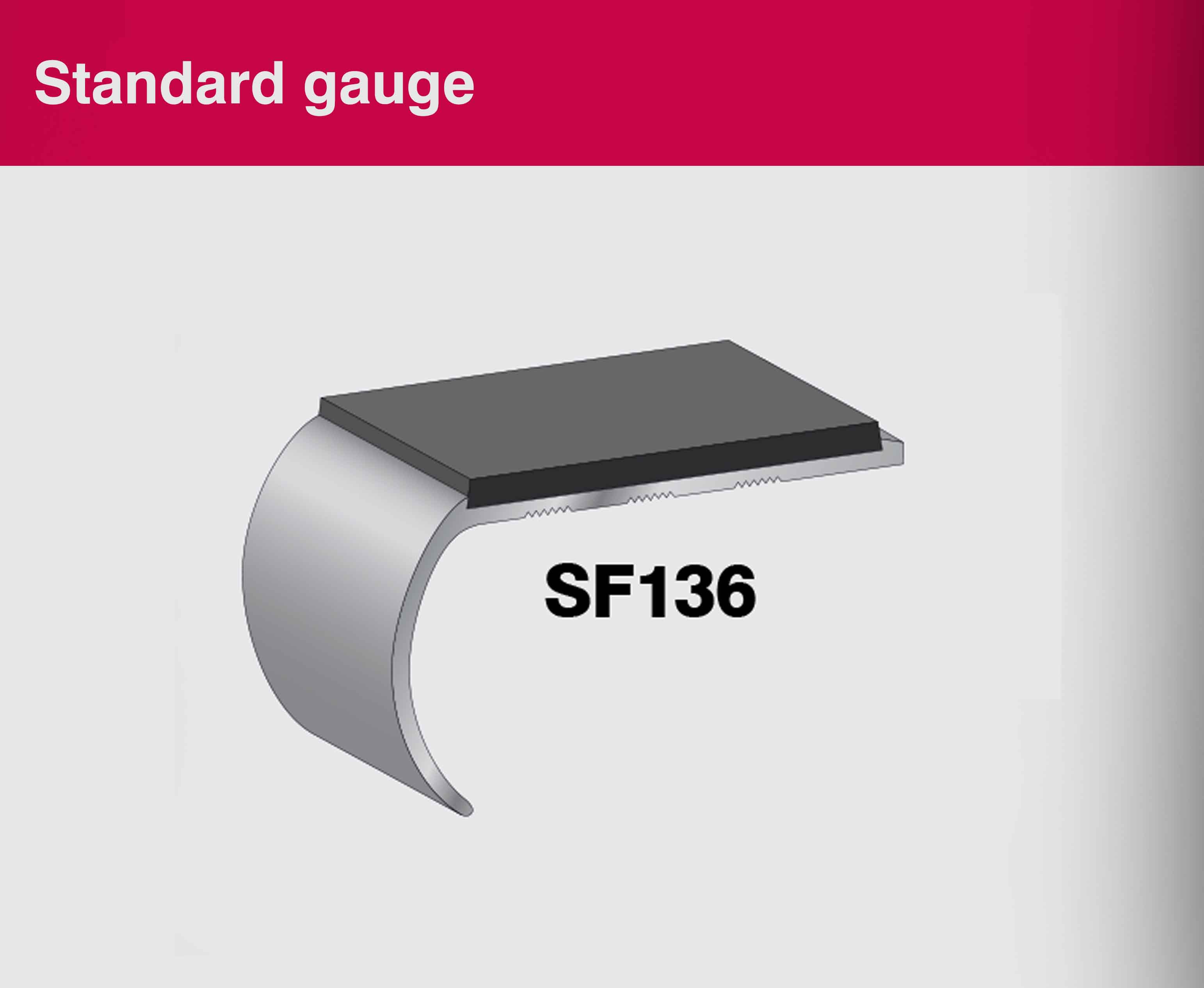 Aluminium Stair Nosings - Standard Gauge