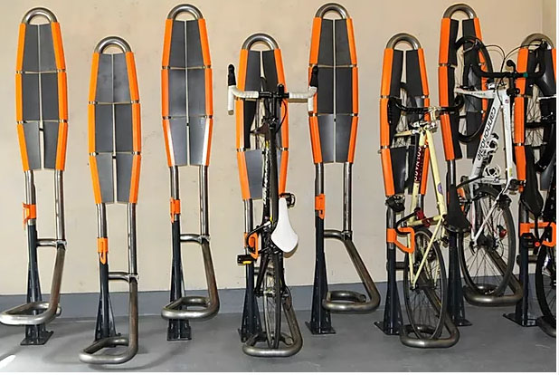 Cycle-Up vertical bicycle storage