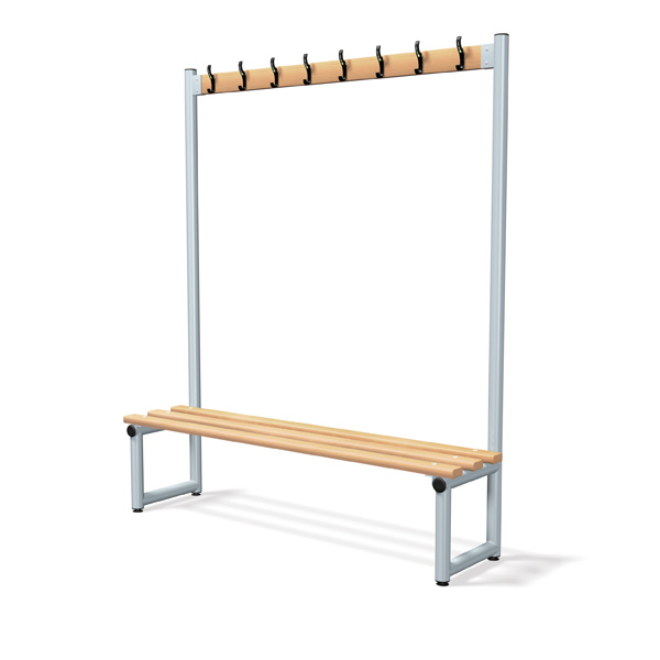 Single Sided Bench Integrated Hook Board