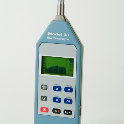 Noise Frequency Real Time Analyser Model 33
