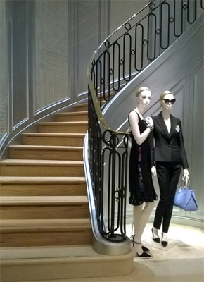 Classical Staircase Balustrade for Christian Dior Store