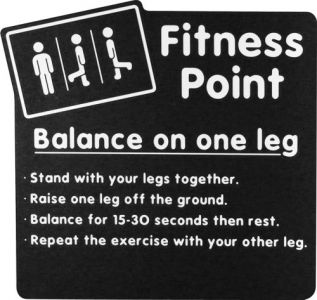 Fitness Point - Balance on one Leg Panel