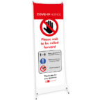 X Banner Stand with Banner