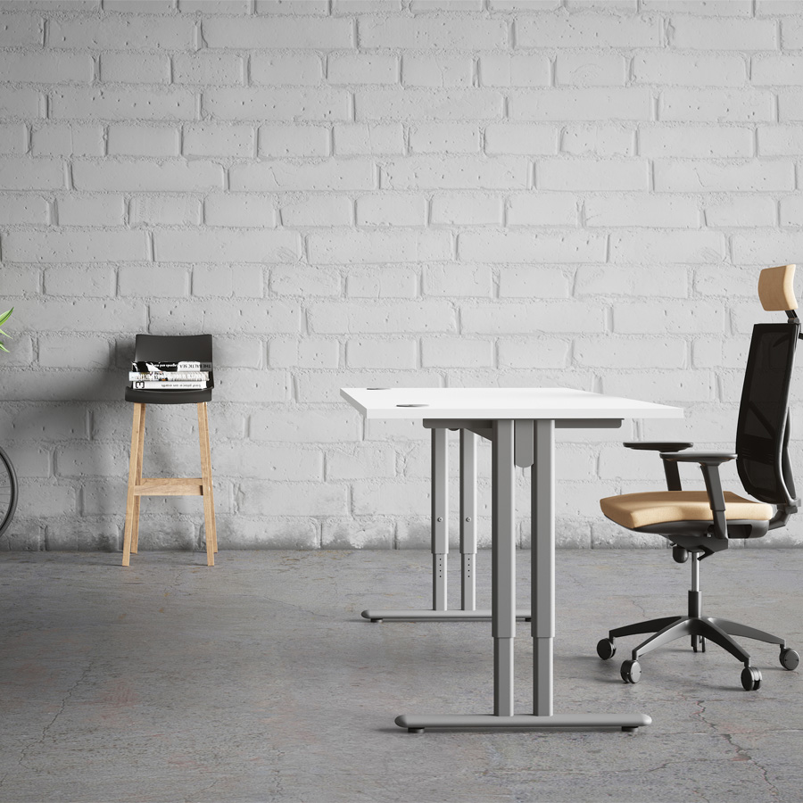 Ebbinal Desk Range – Corner Desk – Height Adjustable Legs