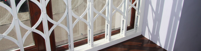 Window Security with Bars, Grilles & Shutters