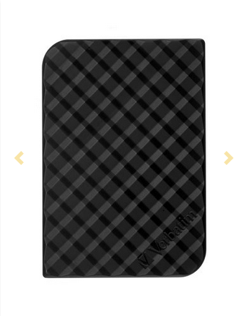Verbatim Portable Hard Drive 2TB Black Ref 53195 