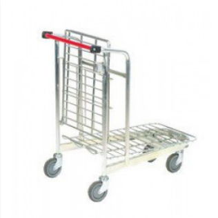Nestable Stock Trolley With Folding Shelf Ref Npt5590