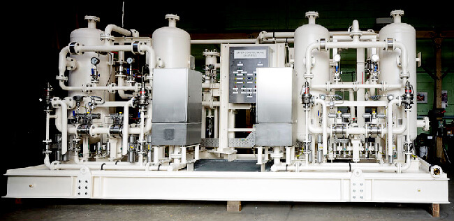 Process & Instrument Air Dryer Skid Packages