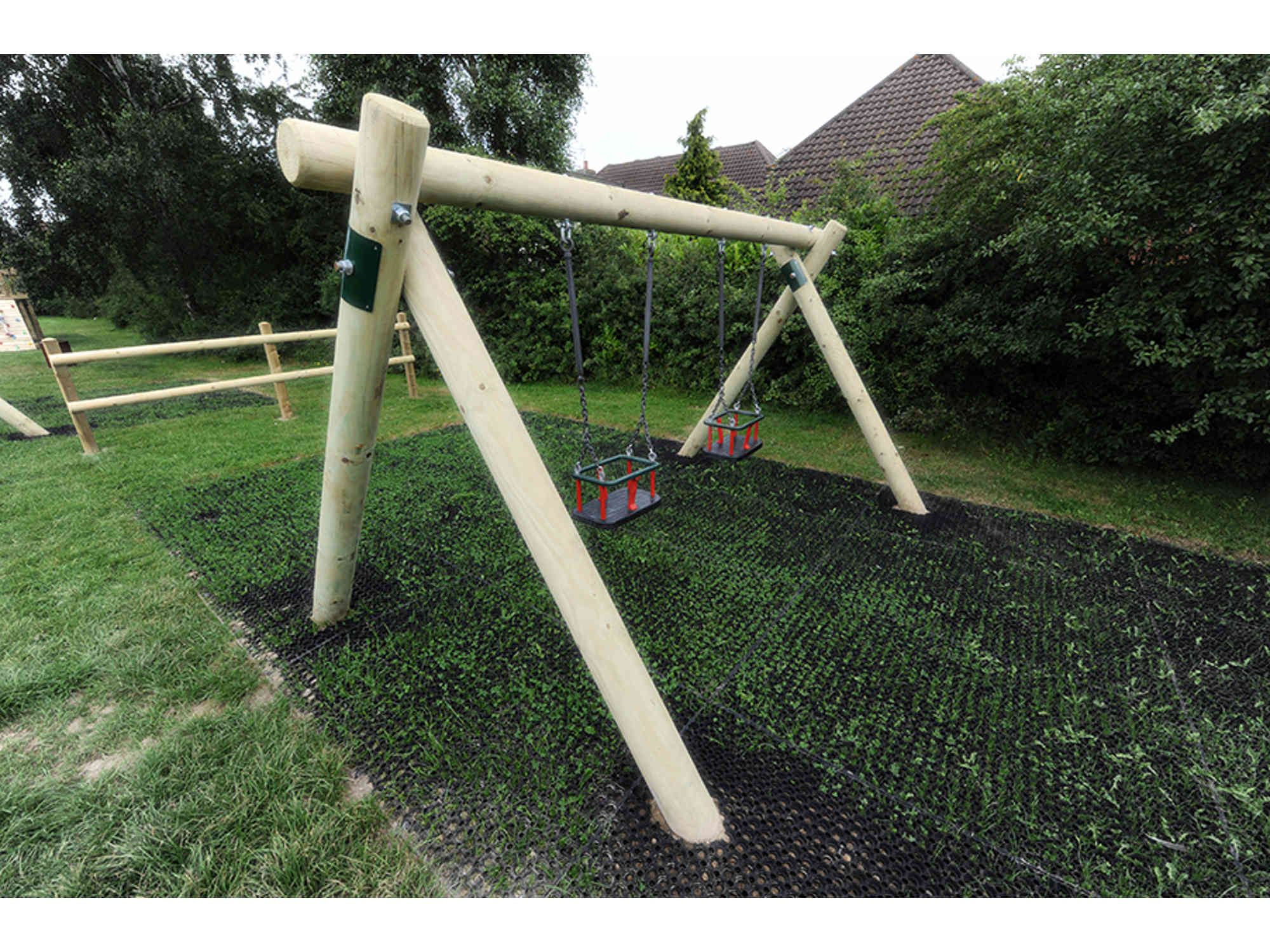 Playground Swings and Slides