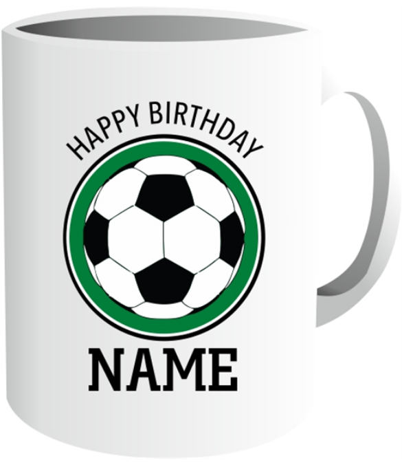  Happy Birthday Mug (Football)