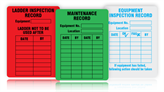 Equipment Inspection Labels