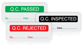 QC Inspection Labels