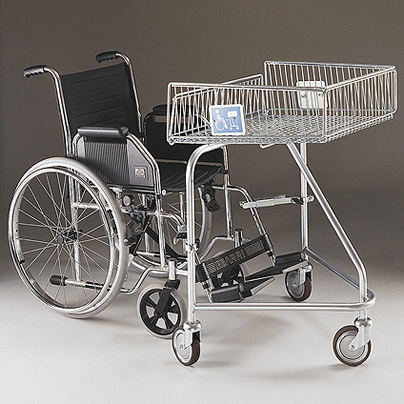 62 Litre Disabled Trolley for Use with a Wheelchair