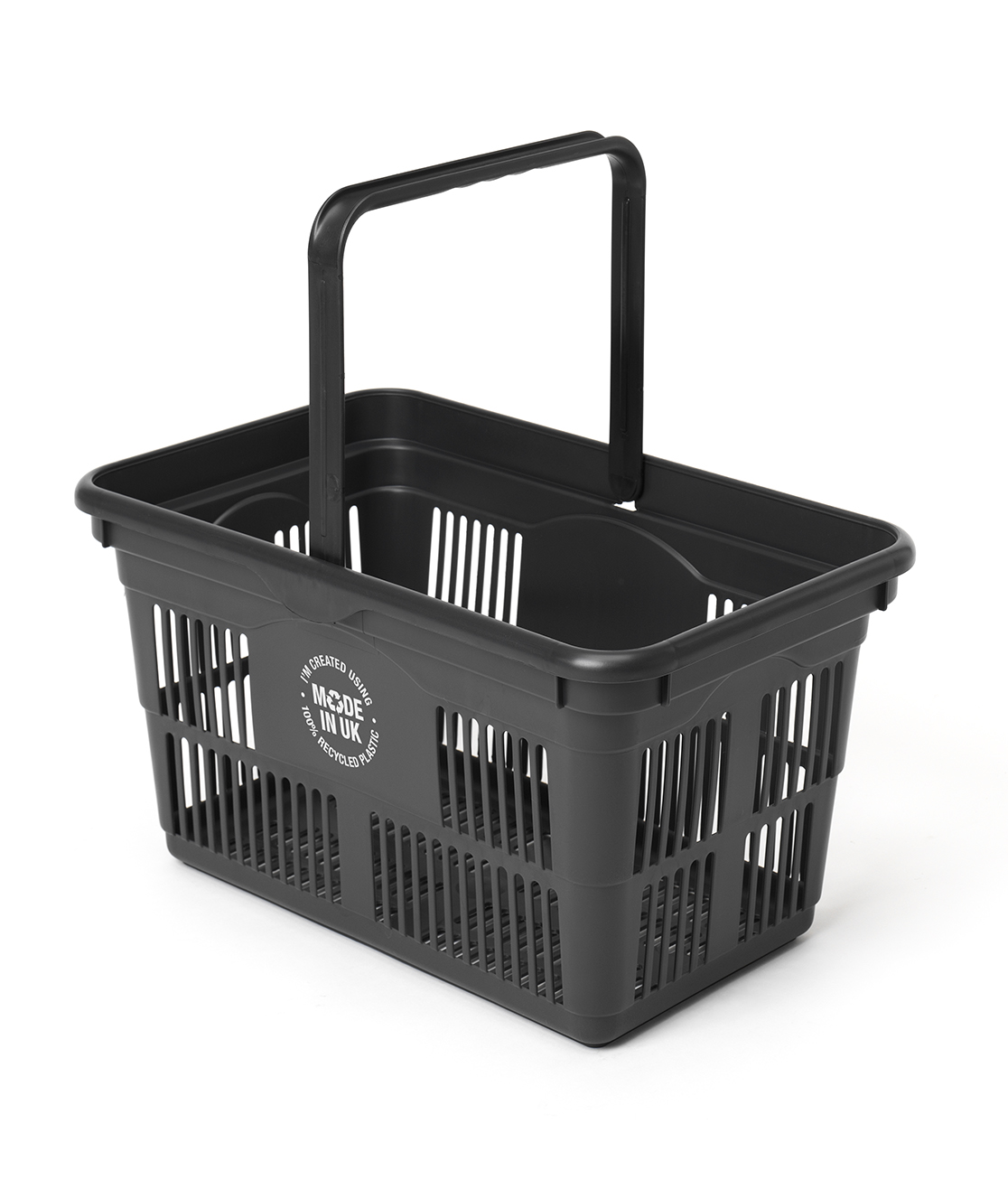 24 Litre Shopping Basket Made from 100% Post Consumer Waste