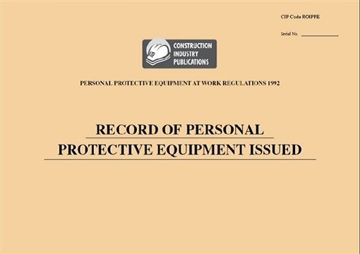 Record of Personal Protective Equipment