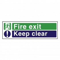 Fire Door & Fire Action Signs