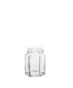 55ml Hexagonal Glass Jar 