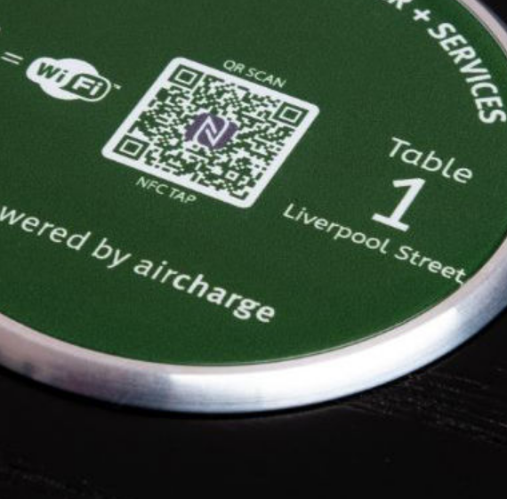 AirPad Digital Marker for Tables - NFC & QR Enabled