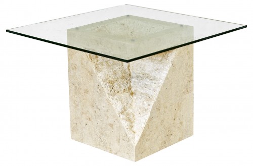 Athens Mactan Stone End Table