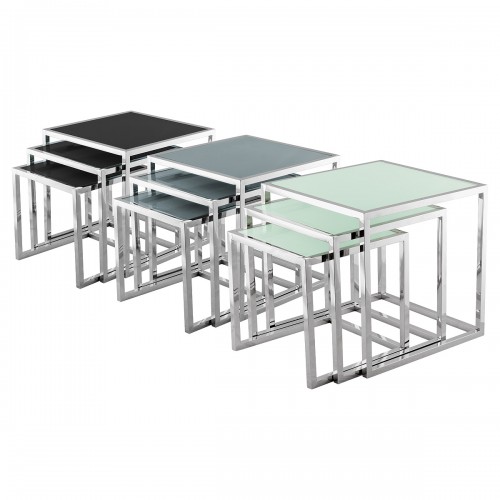 Glass Nest of Tables 