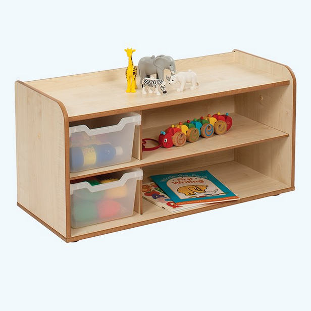 Baby and Toddler Storage - 2 Tray Shelf