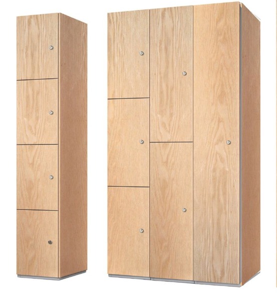 Timber Door Lockers