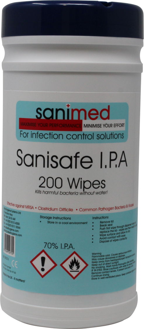 Sanimed Disinfecting Wipes 70% Alcohol