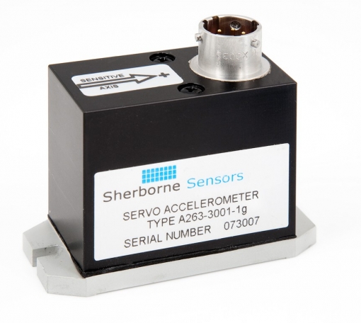 A260 Series Single Axis Servo Accelerometer, ±1g to ±20g