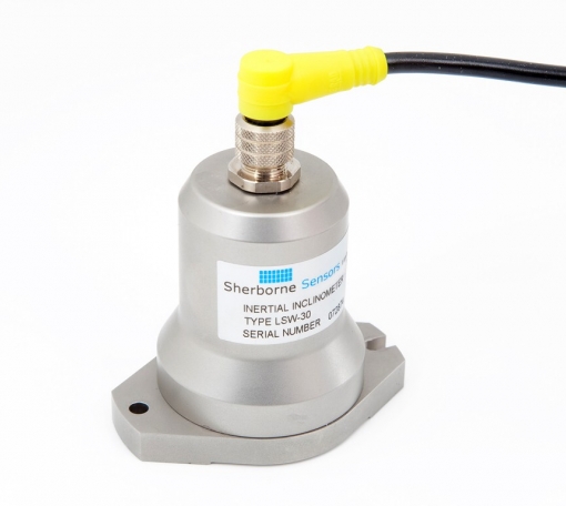 LSW Series DC-Operated, Gravity-Referenced Weather Proof Servo Inclinometer, ±3° to ±90°