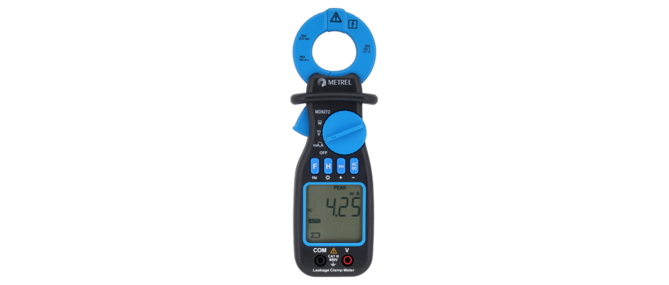 MD 9272 Leakage Clamp TRMS Meter with Power Functions