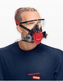 SATA Air Star C Half Mask With Breathing Air Hose