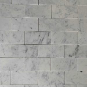 Carrara Marble Metro Tiles
