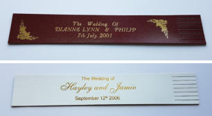Personalised Promotional Bookmarks