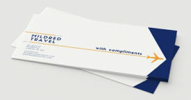 Luxury Full Colour Printed Compliment Slips