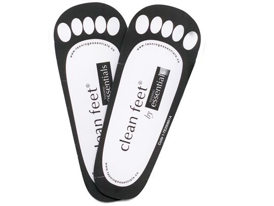 Clean Feet (Cardboard) - Sticky Feet for Spray Tanning