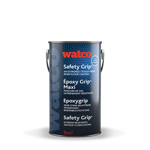 Cold Curing, Anti-Slip Epoxy Floor Paint (Course Textured) -  for Steps, Ramps & Floors, in Wet or Oily Areas
