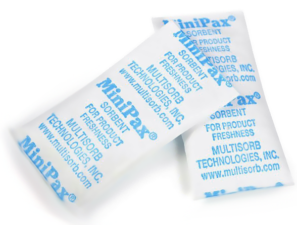 Silica Gel MiniPax® with Tyvek® casing technology (various)
