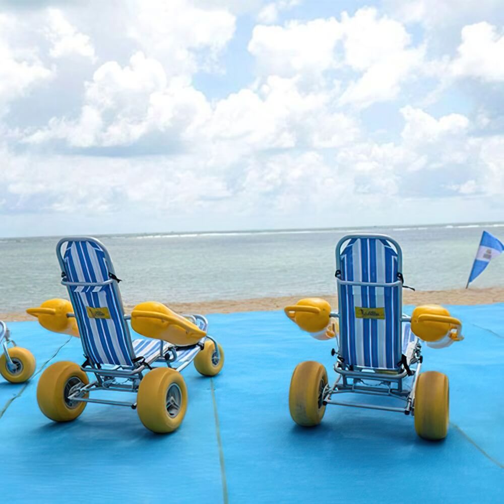 Water Wheels - Floating Wheelchair