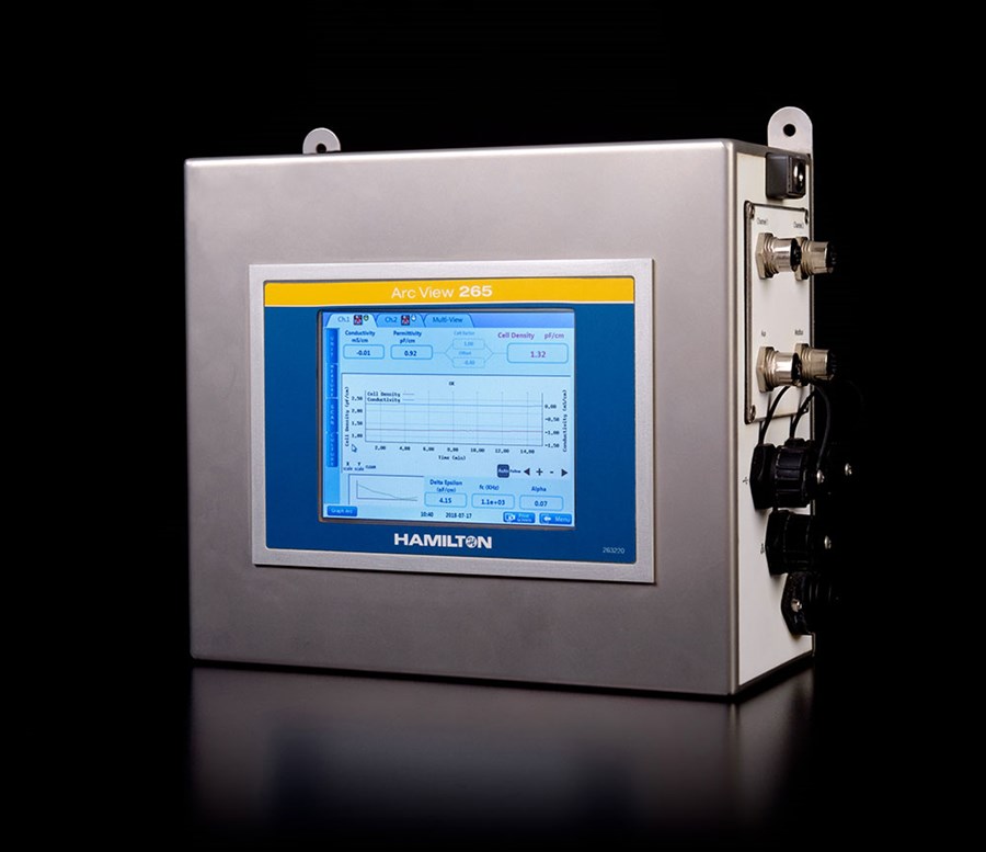 Viable and total cell density monitoring systems from Hamilton