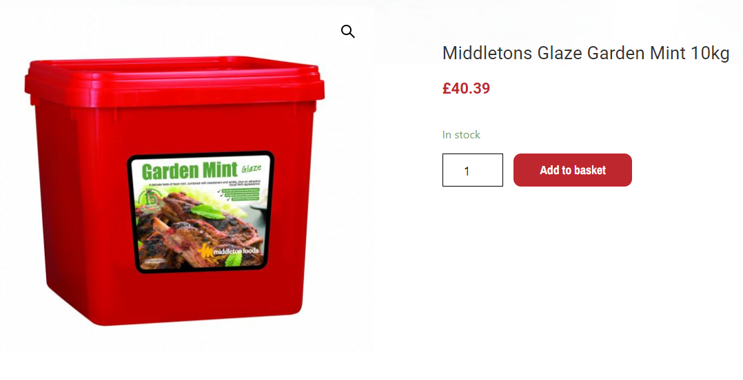 Middletons Glaze Garden Mint 10kg