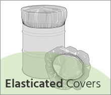 Elasticated Polythene Covers